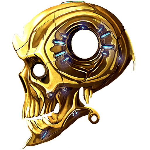 Gold Skull Emblem