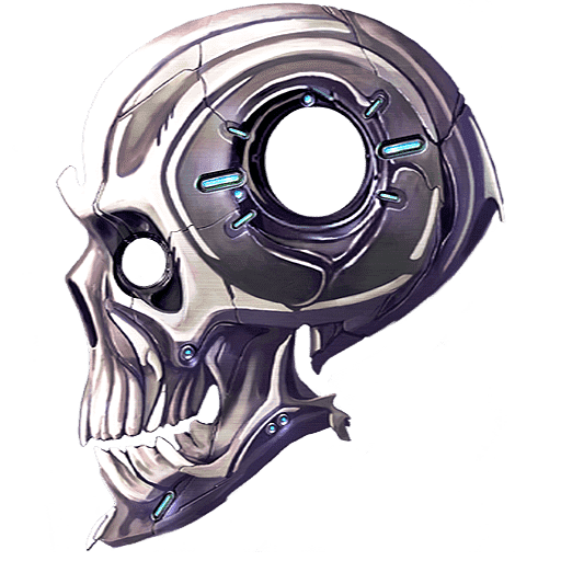 Silver Skull Emblem