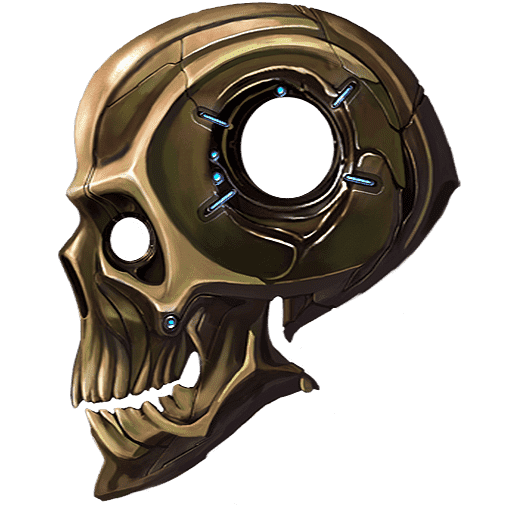 Bronze Skull Emblem